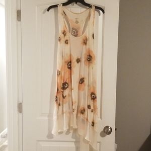 Soft pink flower nightgown